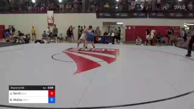 125 kg Round Of 64 - Joshua Terrill, Michigan vs Bishop McCoy, Pennsylvania