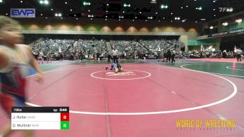 73 lbs Consi Of 8 #2 - Jaxon Roller, OKWA vs Q Mulliner, Pahranagat Valley Youth Wrestling