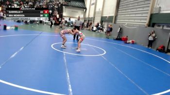 128-135 lbs Champ. Round 2 - Gabrielle V, Lexington vs Mia Mendoza, Swink