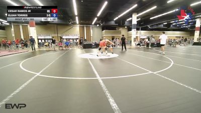 190 lbs Consolation - Cesar Ramos Jr, Bel Air High School Wrestling vs Elijah Torres, X-CLUSIVE Wrestling