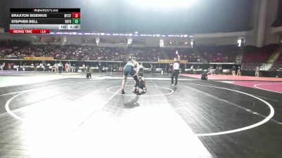 165 lbs Round Of 64 - Braxton Bisenius, Montana State vs Stephen Bell, Fontbonne