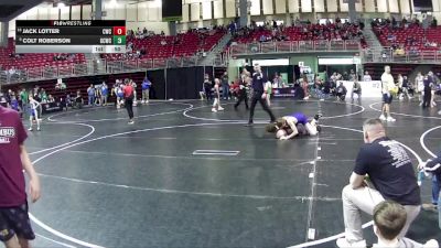 160 lbs Cons. Round 3 - Colt Roberson, Garden County Wrestling Club vs Jack Lotter, Conestoga Wrestling Club
