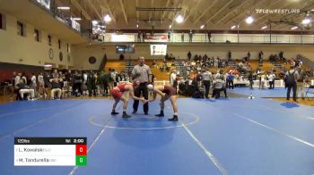 120 lbs 3rd Place - Luke Kowalski, St. John's College High School vs Mike Tandurella, Don Bosco Prep