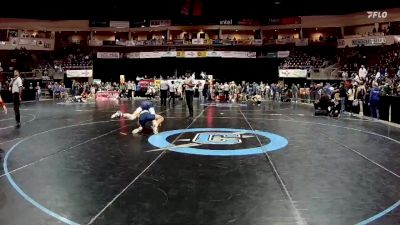 5A 133 lbs Cons. Round 2 - Zack Valdez, La Cueva vs Max Santos, Rio Rancho