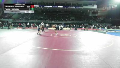 106 lbs Quarterfinal - Nathaniel Granados, Merced vs Alex Portugal, Elk Grove