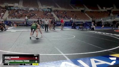 D3-120 lbs Cons. Round 2 - Fernando Magana Torres, Mohave vs Jesse Granger, Coconino