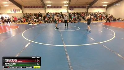 144B Champ. Round 1 - Kai Lunberg, Thunder Basin High School vs Tj Watkins, Tongue River