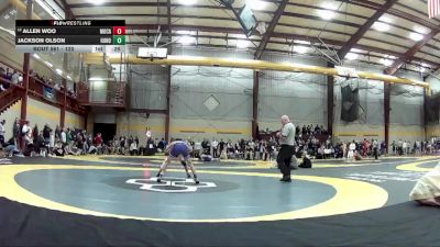120 lbs Cons. Round 4 - Allen Woo, Montini Catholic vs Jackson Olson, Hononegah