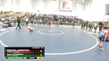 59 lbs Cons. Round 2 - Rian Mcdonald, NWAA Wrestling vs Spencer Lambertson, Proper-ly Trained