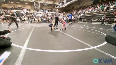 37-40 lbs Rr Rnd 1 - Aubrey McWater, Team Nomad vs Oakley Everheart, Standfast