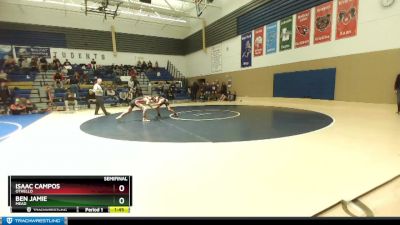 120 lbs Semifinal - Ben Jamie, Mead vs Isaac Campos, Othello