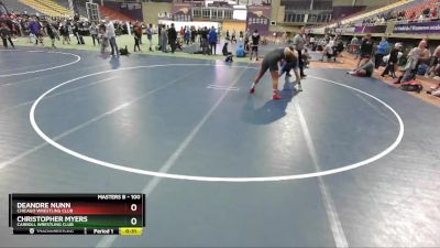 100 lbs Round 2 - DeAndre Nunn, Chicago Wrestling Club vs Christopher Myers, Carroll Wrestling Club