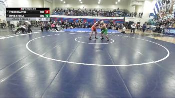 215 lbs Cons. Round 2 - Ernie Steele, Lakeland vs Kyden Martin, Post Falls