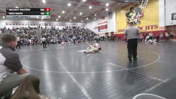 165 lbs Cons. Round 5 - Beckett Walters, Perrysburg vs Niko Giatis, Highland