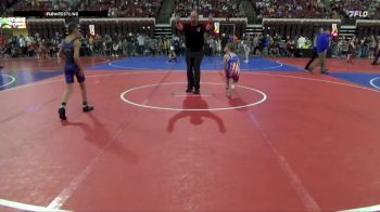 65 lbs Champ. Round 1 - Zion Enciso, Casper Wrestling Club vs Weston Schafer, Butte Wrestling Club