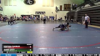 152 lbs Round 1 (8 Team) - Kaiden Smith, Mortimer Jordan HS vs Montana Chamblee, Shelby County