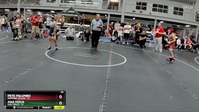 72 lbs Placement (4 Team) - Pete Palumbo, Hammers Yellow vs Max Moua, Full Circle