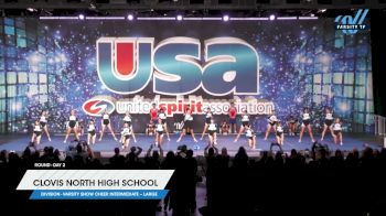 Clovis North High School [2024 Varsity Show Cheer Intermediate -- Large Day 2] 2024 USA Spirit Nationals/Collegiate Champs/Jr. Nats