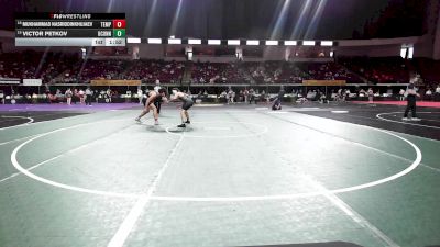 165 lbs Round Of 32 - Mukhammad Nasriddinkhujaev, Temple vs Victor Petkov, UConn