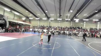 90 lbs Rr Rnd 1 - Nakoah Lehi, Hidden Springs Wolves vs Esaias Heredia, Sargent Farmers