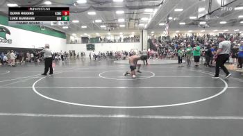 144 lbs Champ. Round 1 - Luke Barmann, Greater Heights Wrestling vs Quinn Higgins, Kansas City Wrestling Club