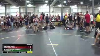 107 lbs Round 2 (6 Team) - Wyatt Franckowiak, Team Gotcha vs Tristen Dood, Untouchables White