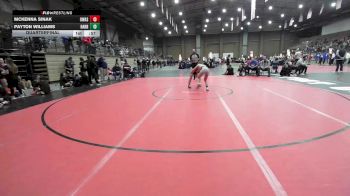 105B Quarterfinal - Mckenna Sinak, Seckman vs Payton Williams, Edmond North
