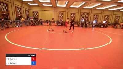 77 lbs Quarterfinal - Rudy Everin, Ri vs Logan Bailey, Ct