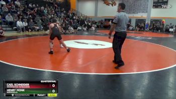 N-14 lbs Quarterfinal - Henry Monk, Monticello vs Cael Schneider, Washington Matbackers