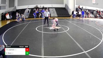 10U - 85 lbs Round 3 - Andrew Lapinski, Southmoreland vs Colton Raco, Bishop McCort