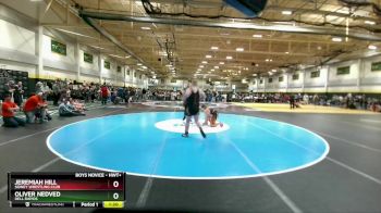 Round 3 - Jeremiah Hill, Sidney Wrestling Club vs Oliver Nedved, Dell Rapids