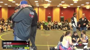 52 lbs Round 3 (6 Team) - Kora Lawson, SW Region Girls vs Remi Pedroza, Team NBWC