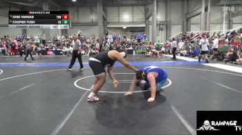 285 lbs Champ. Round 1 - Cooper Tush, Central Heights vs Jose Vargas, The Best Wrestler
