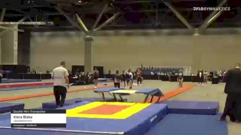 Kiera Blake - Double Mini Trampoline, Upsidedowners - 2021 USA Gymnastics Championships