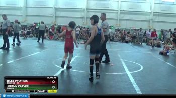 80 lbs Round 8 (10 Team) - Riley Pylypiak, Donahue vs Jeremy Carver, Olympia
