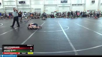 76 lbs Round 8 (10 Team) - Jack Stonebraker, Team Gotcha vs Hayden Black, 84 Athletes