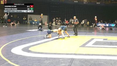 125 lbs Round Of 32 - Cooper Flynn, Chattanooga vs Bryson Valdez, Northern Colorado