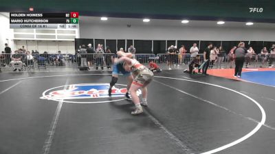 190 lbs Consi Of 16 #1 - Holden Hoiness, MT vs Mario Hutcherson, PA