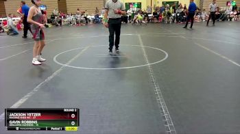 92 lbs Round 2 (6 Team) - Jackson Yetzer, Machine Shed WC vs Gavin Robbins, Henlopen Hammers