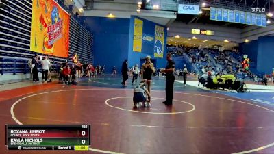 125 lbs Cons. Round 1 - Kayla Nichols, Brentsville District vs Roxana Jimpkit, Council Rock South