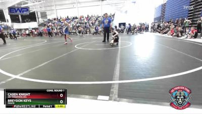 100 lbs Cons. Round 1 - Casen Knight, SW Timberwolves vs Breydon Keys, Pirate