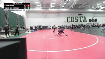 144 lbs Quarterfinal - Matthew Centeno, Esperanza vs Alex Andre, Simi Valley