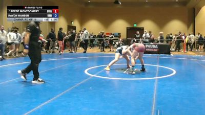 135 lbs Champ. Rd Of 16 - Reese Montgomery, Dueling Bandits vs Kaydn Hansen, USA Wrestling Maine