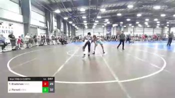 180 lbs Rr Rnd 2 - Taye Bradshaw, All-American Wrestling Club vs Joey Pareeti, Iron Horse