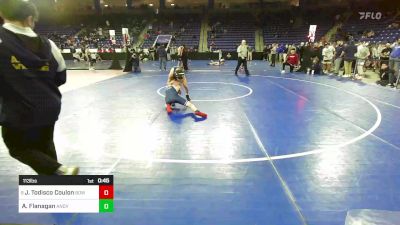 113 lbs Round Of 32 - Jaron Todisco Coulon, Bow vs Aidan Flanagan, Andover