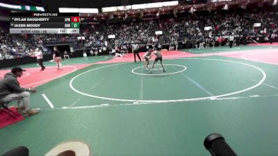 96 lbs Cons. Round 3 - Jaxen Moody, BKW1 vs Dylan Daugherty, CPWA