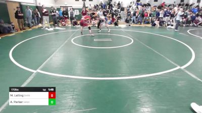 170 lbs Round Of 32 - Mason Lelling, Sharon vs Austin Parker, Hanover