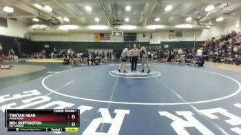 150 lbs Champ. Round 1 - Ben Skiffington, Gig Harbor vs Tristan Near, River Ridge