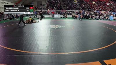 3A 126 lbs Cons. Round 2 - Santos Suarez, Wendell vs Ricky Haralson, Kellogg