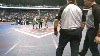 7A 215 lbs Cons. Semi - Jeremiah Glass, Cardinal Gibbons vs Kaulton Kuddie, A.L. Brown High School